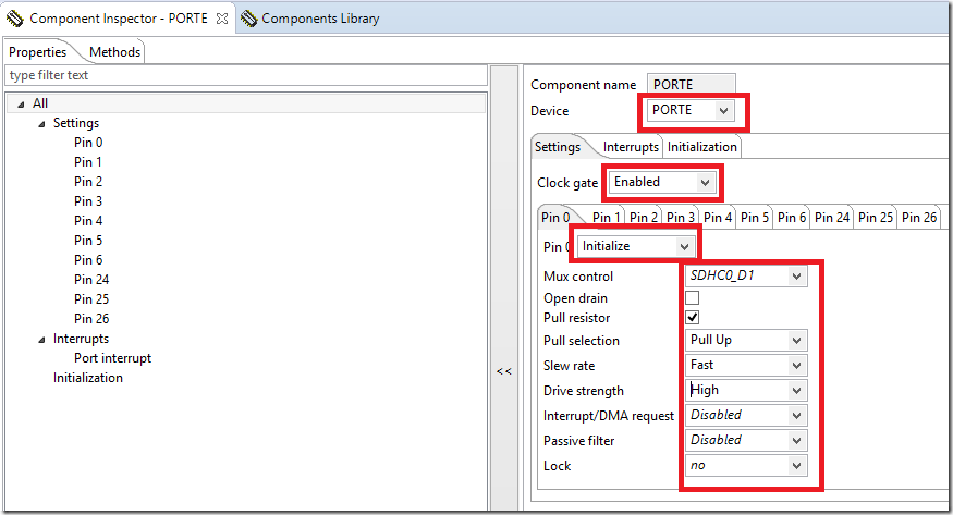 Init_PORT_Pin0_settings